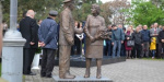 В Киеве открыли первый в Украине памятник ветеранам ВОВ