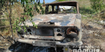В Лисичанске мужчина угнал и сжег автомобиль