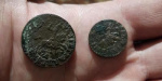 В Старобельске местный житель нашел древние монеты