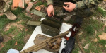 В Донбассе нашли тайник с оружием диверсантов