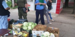 В Славянске полицейские проверяют уличных торговцев