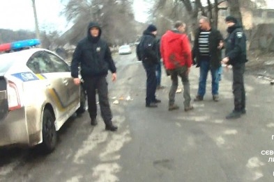 В Северодонецке пьяный водитель подрался с полицейскими