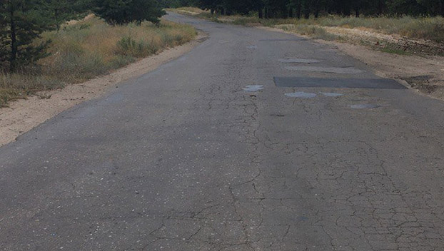 Ужасная дорога отремонтирована в Луганской области