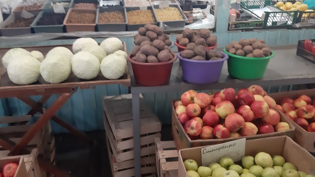 Рынки в Константиновке: ассортимент товара, и какие цены на основные продукты питания