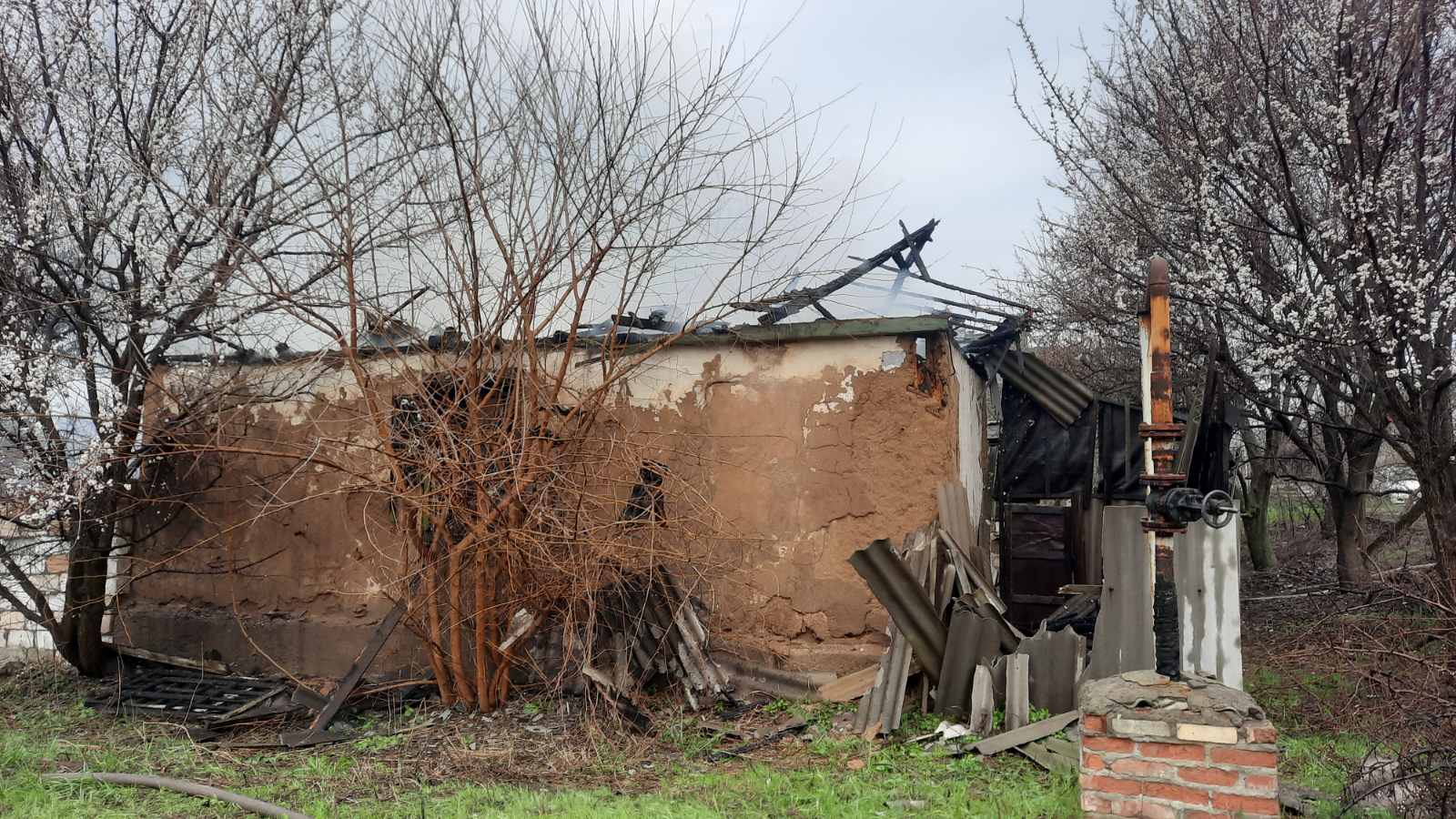 В Дружковке произошел пожар 