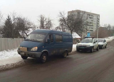 В Краматорске полиция сумела найти угнанный ГАЗ
