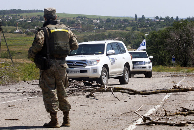 На Донбассе вблизи миссии ОБСЕ произошел взрыв
