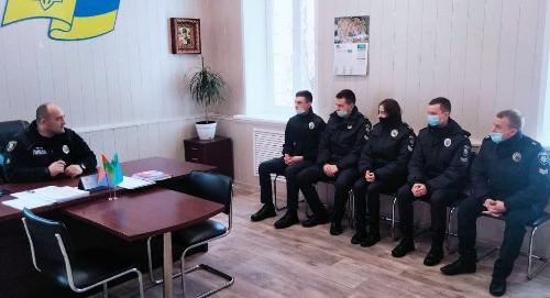 В Константиновку прибыли курсанты из Харьковского университета внутренних дел