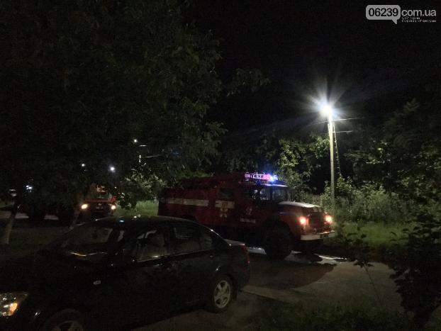 Вчера вечером в частном секторе Мирнограда случился пожар