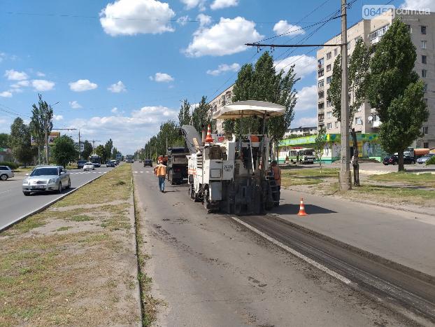 В Северодонецке капитально pемонтиpуют одну из центpальных улиц 