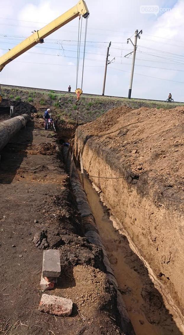 В Мирнограде завершается строительство «Новогродовского водовода»