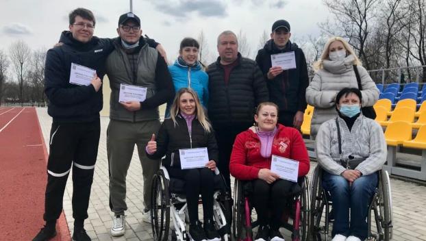 В Краматорске для спортсменов с инвалидностью провели праздник