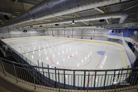 На строительство ледовой арены в Краматорске понадобилось  четыре года