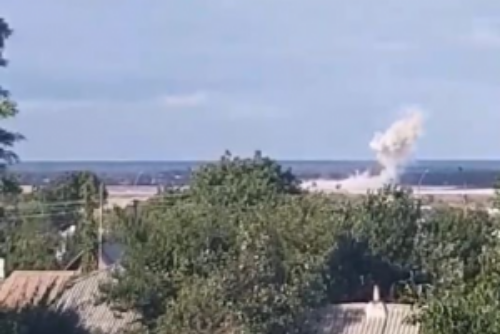 Что взрывалось в Лисичанске  в районе бывшего содового завода?