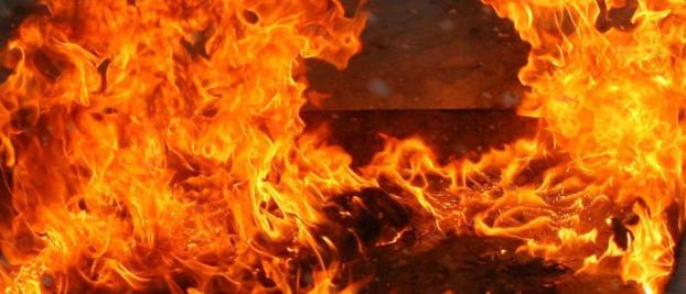 На Донетчине во время пожара в квартире погибли два человека На Донетчине во время пожара в квартире погибли два человека