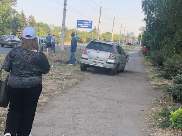 В Константиновке во время ДТП пострадал водитель такси