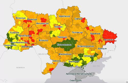 Адаптивный карантин: Донецкая и Луганская области снова станут «цветными»