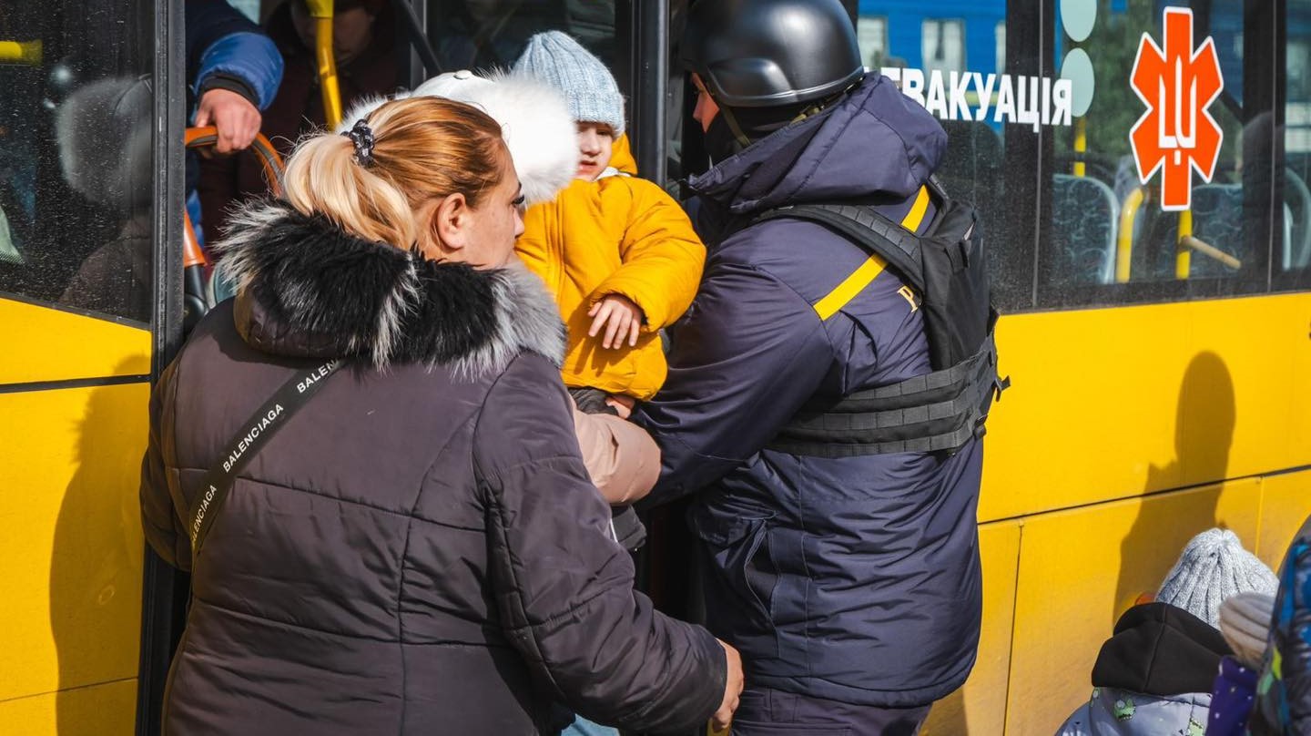 Підсумки евакуації сімей із дітьми з Костянтинівки, Іллінівки та інших небезпечних населених пунктів