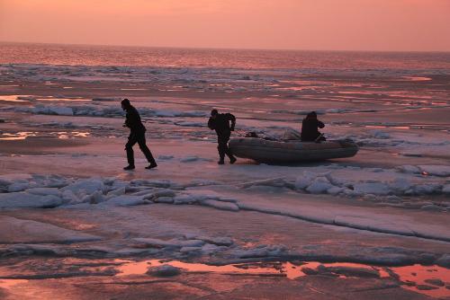 В акватории Азовского моря взорвали неизвестный предмет