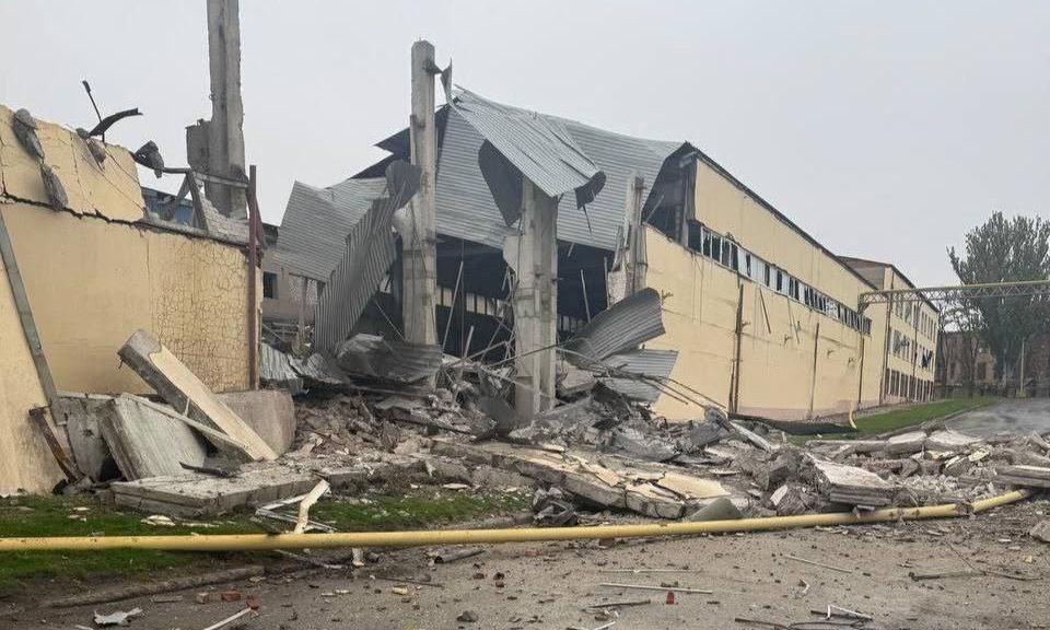 Завод газових плит "Грета" у Дружківці зруйновано російськими ударами Завод газових плит "Грета" у Дружківці зруйновано російськими ударами