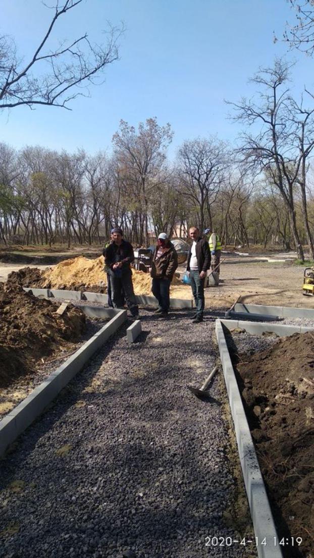 После реконструкции парк «Юбилейный» в Курахово станет современной зоной отдыха  