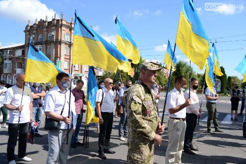 В Северодонецке пpошли акции памяти погибших защитников Украины 