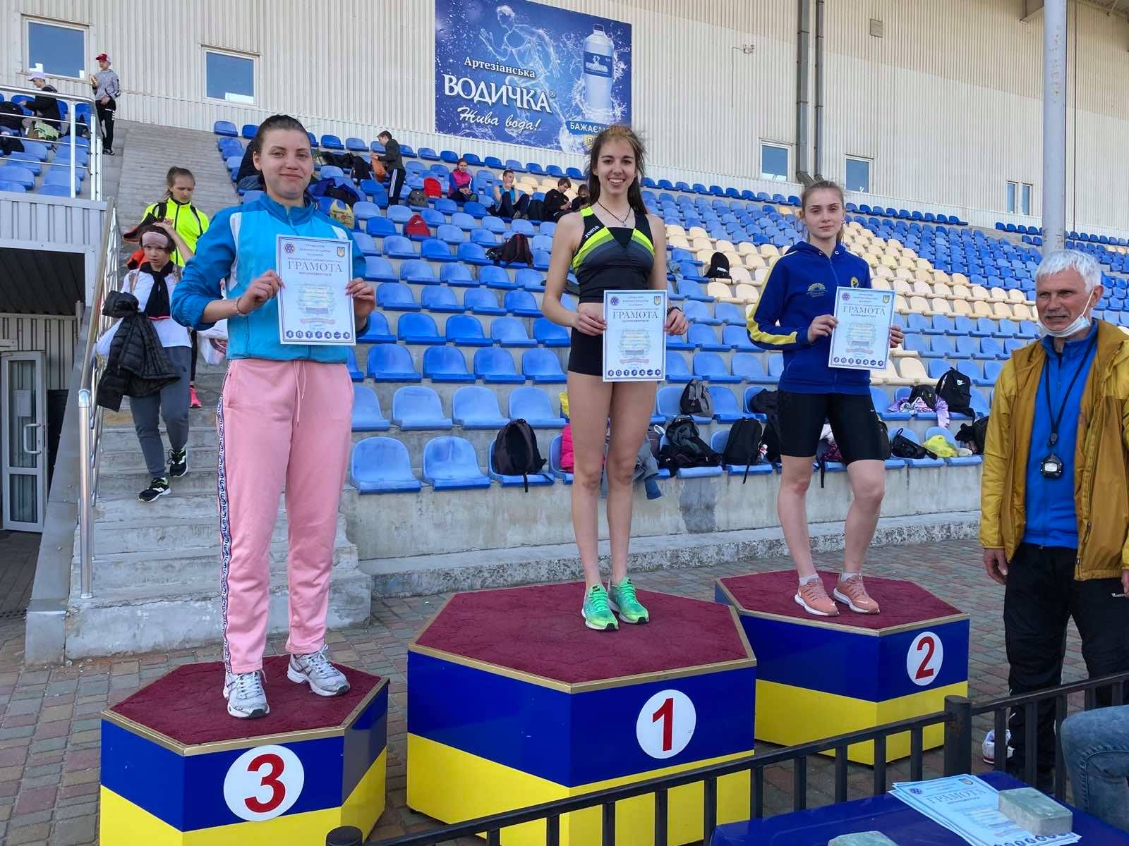 Легкоатлеты из Дружковки заняли призовые места чемпионата Донецкой области