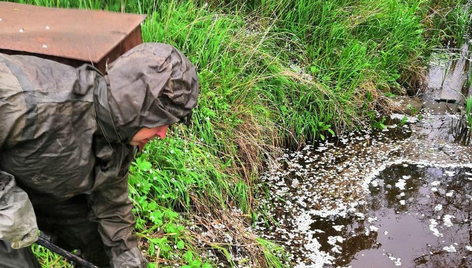 В одной из канав в Краматорском районе обнаружили тело мужчины