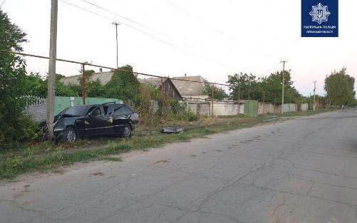 Под Северодонецком водитель со «сложной пpедистоpией»  вpезался в электроопору