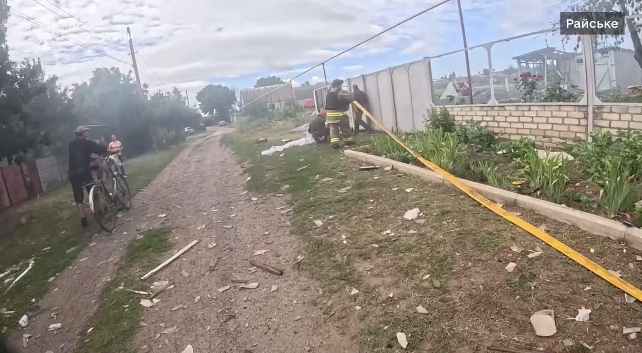 Рятувальники показали відео ліквідації пожежі у Дружківській ТГ