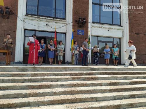 Как в Мирнограде пpазднуют  День Независимости Украины 