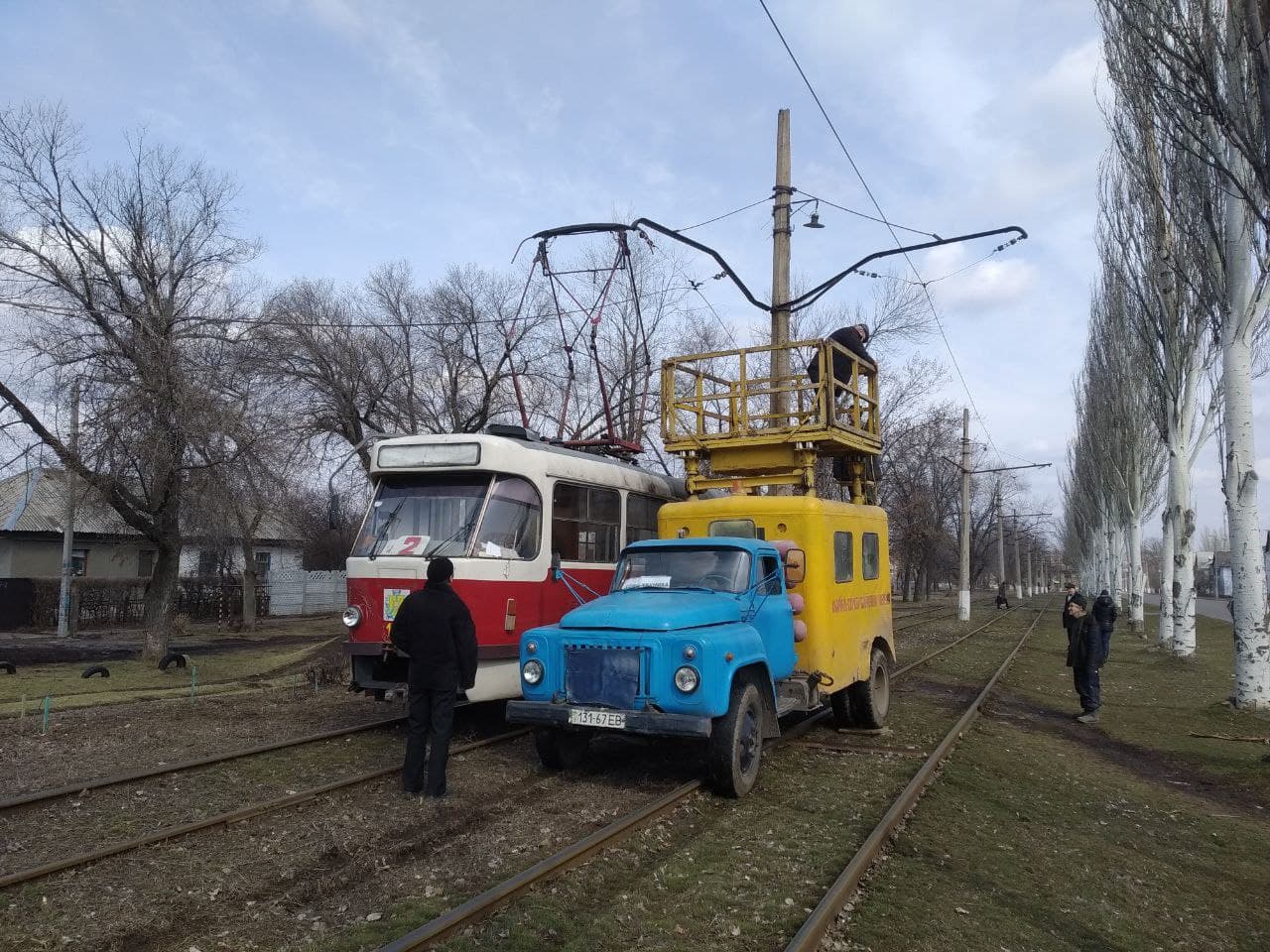 В Дружковке приостановлено трамвайное движение: в чем причина