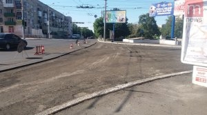 Центр Мариуполя перекрыли в связи с ремонтом дорог