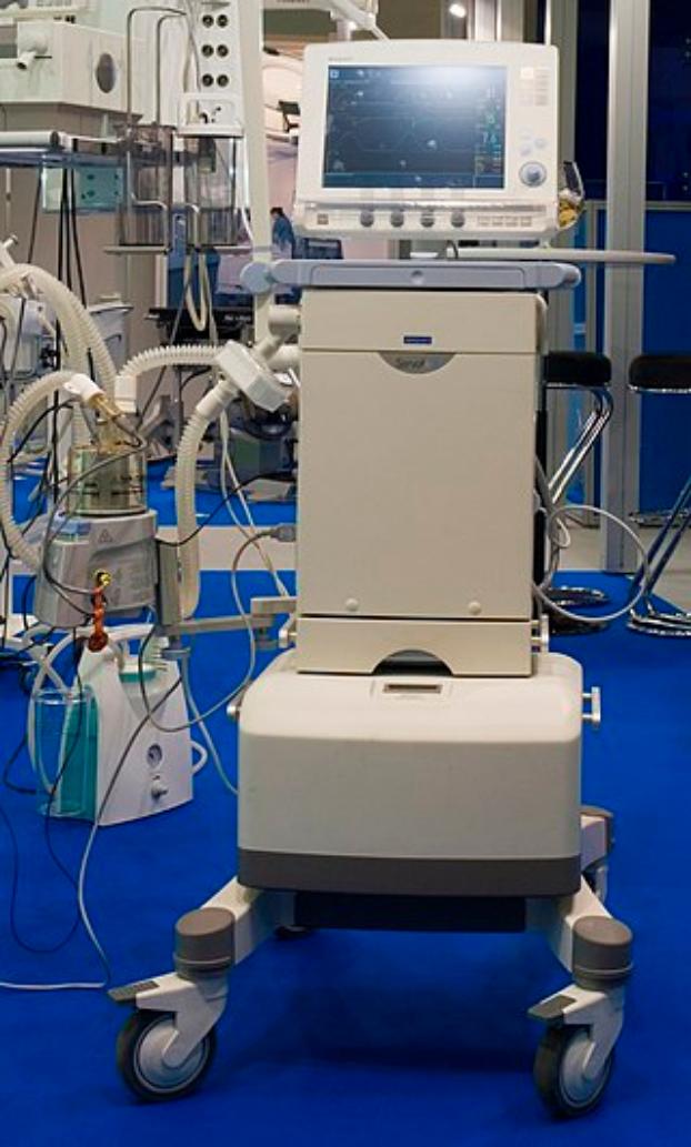 На Донетчину  в мае доставят 100 аппаратов искусственной вентиляции легких