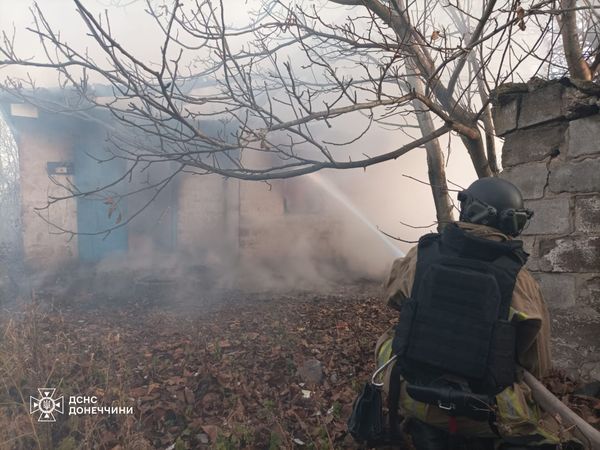 За добу рятувальники Донеччини ліквідували дві пожежі