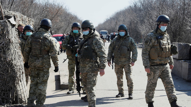 ВСУ привлечены к патрулированию городов Украины на время карантина ВСУ привлечены к патрулированию городов Украины на время карантина
