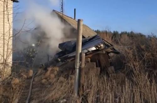 В поселке возле Северодонецка в пожаре погиб мужчина