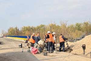 В  Луганской области ведется строительство нового КПВВ «Счастье»