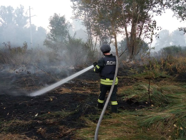 Во время пожаров на Луганщине погиб человек, двое пострадавших