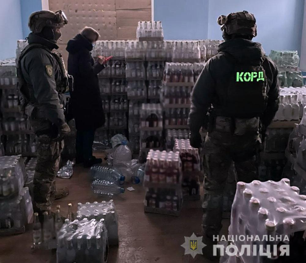 Полиция изъяла контрафактный алкоголь на 11 млн гривен на Донетчине