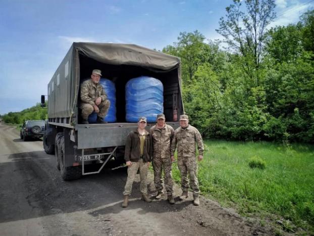 Военнослужащие оказали  помощь в  восстановлении водоснабжения в прифронтовом селе Марьинского района
