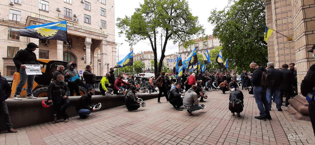 Горняки со всей Украины съехались в Киев на протесты: что требуют