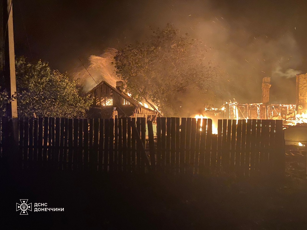 Ліквідація масованих обстрілів селища Шевченко Покровського району