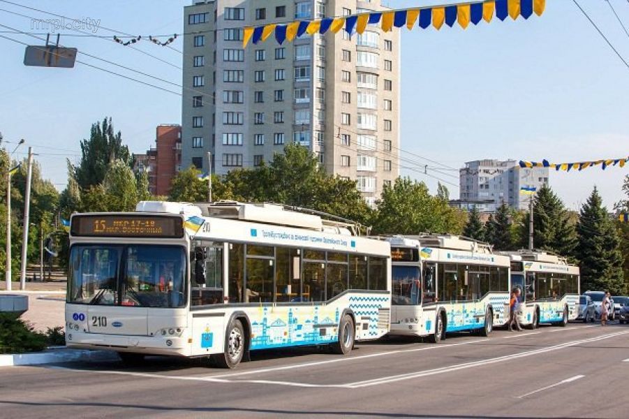 Движение троллейбусов возобновилось в Мариуполе