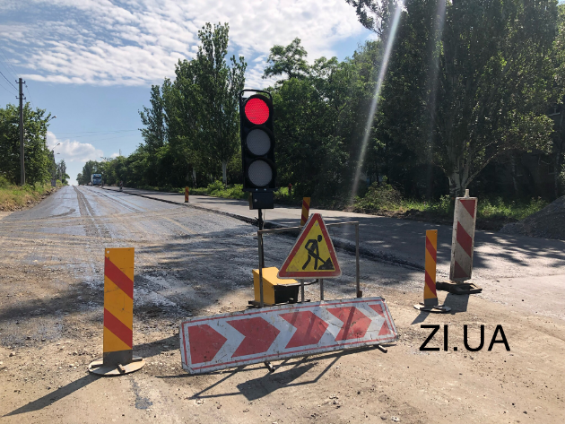 В Константиновке ремонтируют участок дороги по программе «Велике будівництво»  