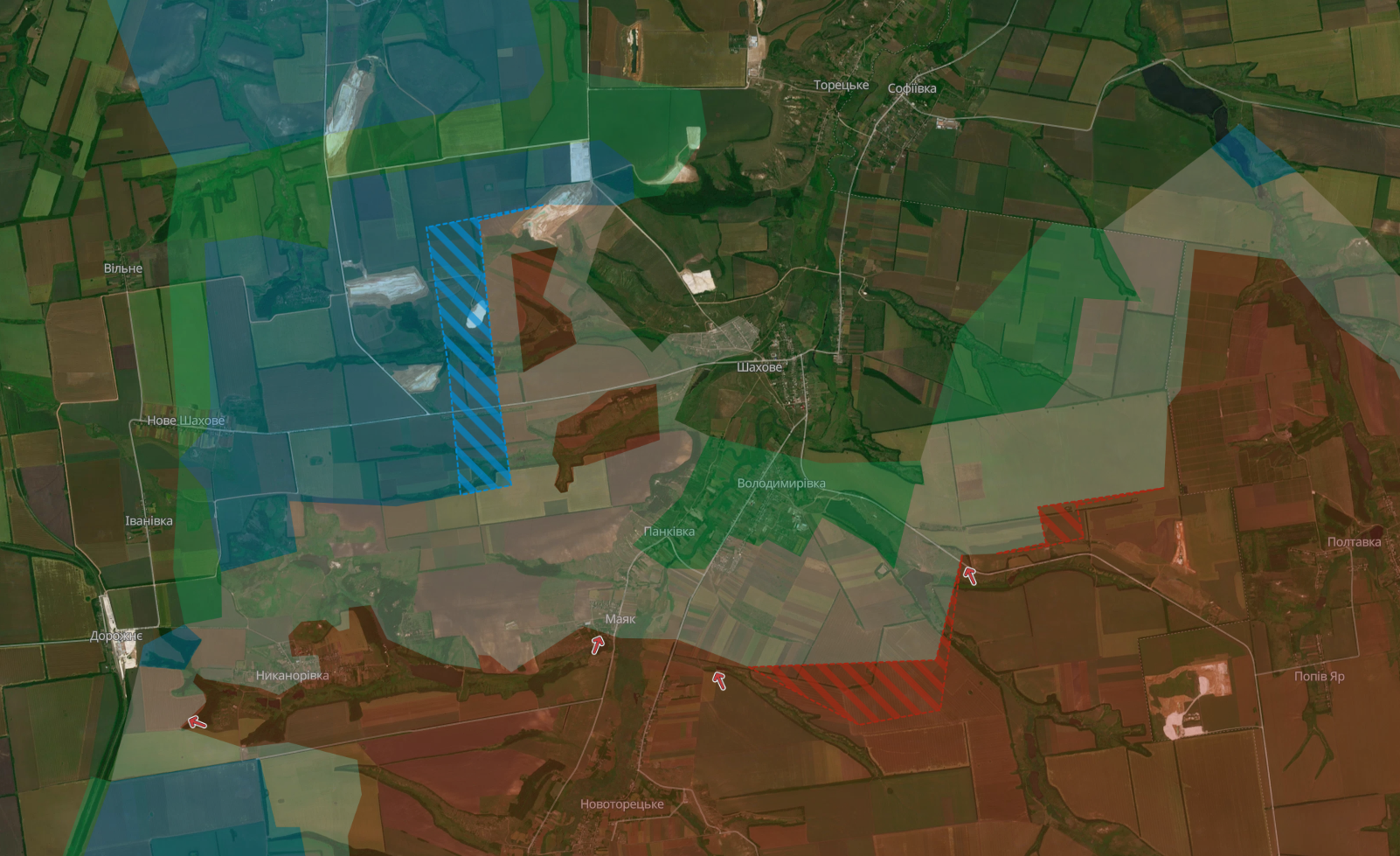 Армія РФ просунулась під Покровськом: Як виглядає карта бойових дій Армія РФ просунулась під Покровськом: Як виглядає карта бойових дій