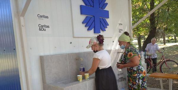 Жители Марьинки получили доступ к питьевой воде