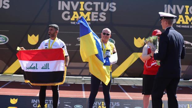 Украинцы получили полный комплект наград на Invictus Games в Гааге