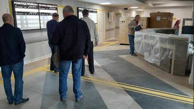 В Славянске проинспектировали на  доступность Донецкий областной центр диагностики