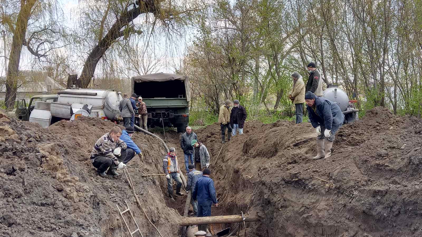 В Дружковке завершен ремонт водовода